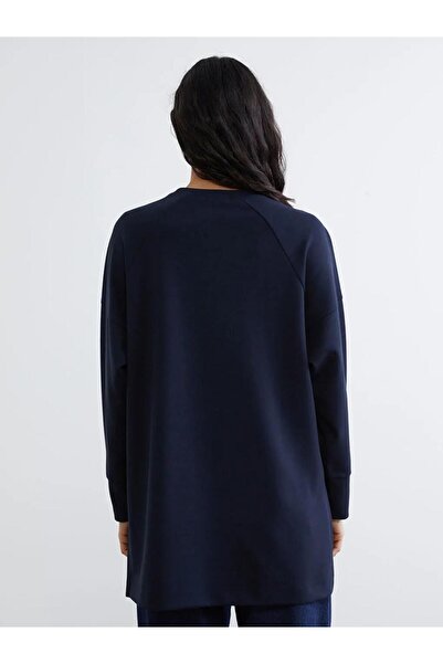 LC Waikiki Γυναικείο φούτερ με λαιμόκοψη oversized (W5)