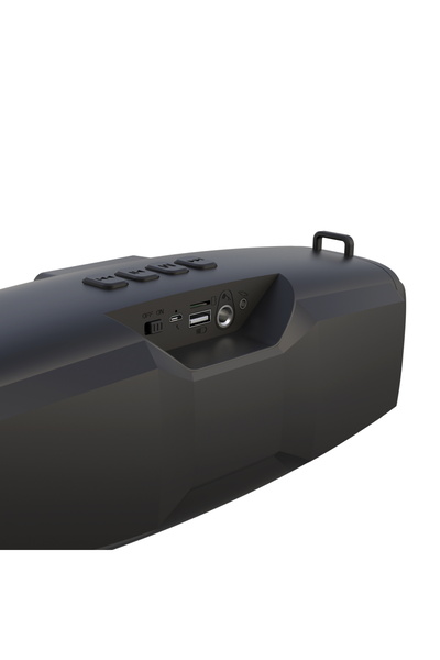 Xo Επαγγελματικό ηχείο Bluetooth F33 μαύρο με ενσύρματο μικρόφωνο