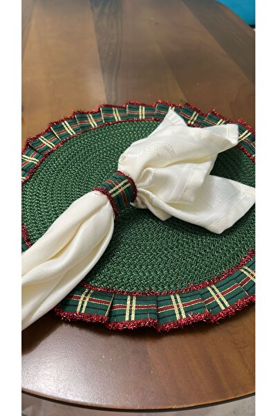 Patiska Tasarım Napkin Ring Set of 6 – Handcrafted Table Decoration Ring – Invitation Table Christmas Concept Accessory