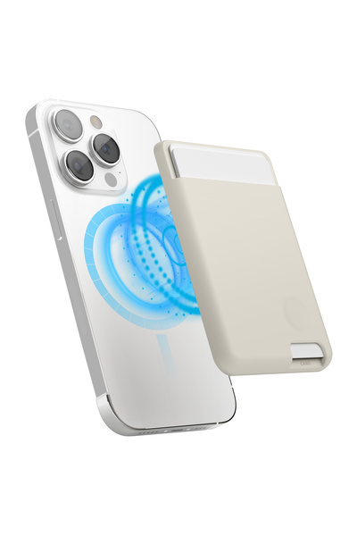 Elago iPhone Manyetik Kart Tutucu – MagSafe Uyumlu 2 Kart Kapasiteli İnce Tel...