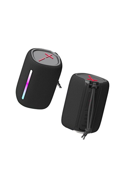 Forever Επαγγελματικό ηχείο Bluetooth LED μαύρο