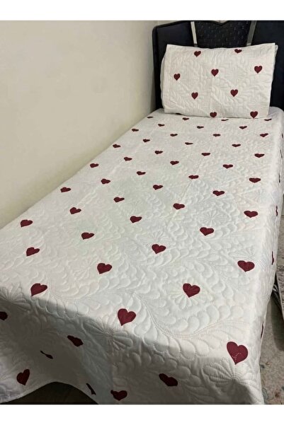 AYDA STORE Kalpli Tek kişilik yatak örtüsü(kapitone)