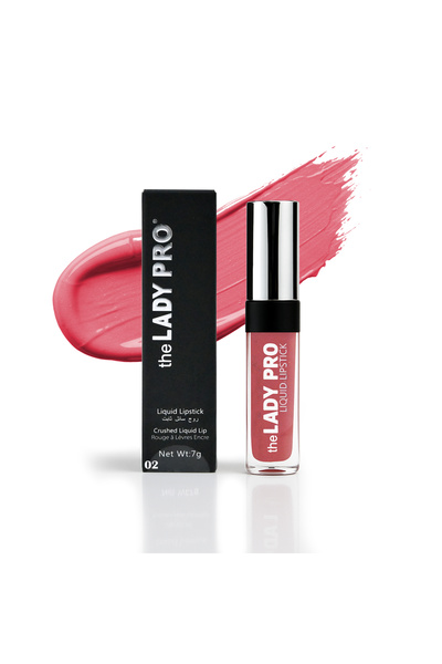 the LADY PRO روج سائل من بتركيبة عالية الثبات تمنح الشفاه مظهراً أنيقاً يدوم ...