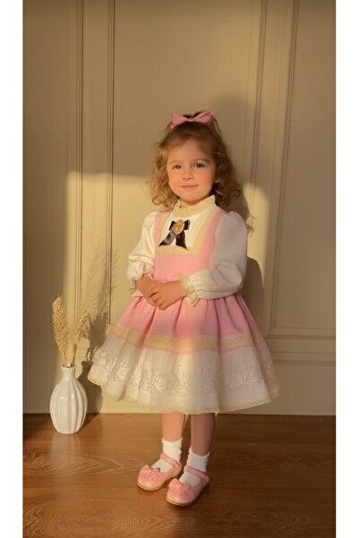 prenses tasarım atolyesi Pembe vintage elbise