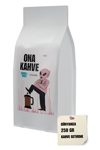 Taze Öğütülmüş Filtre Kahve – Açık Kavrum 250 g