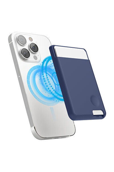 Elago iPhone Manyetik Kart Tutucu – MagSafe Uyumlu 2 Kart Kapasiteli İnce Tel...