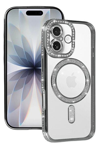 NewFace Nrzsnt Apple iPhone 17 Joke Simli Magneticsafe Case (223852) - Silver