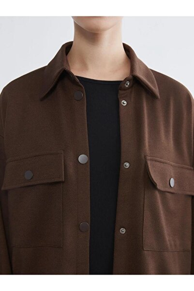 LC Waikiki Υπερμεγέθη γυναικείο πουκάμισο τουνίκ (W5)