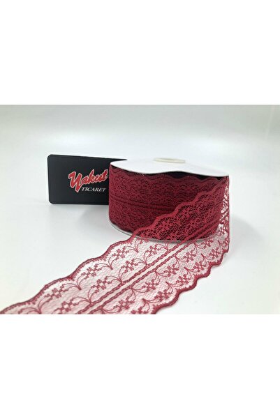 Fiyonks Atölye Lace Ribbon 1 Roll 25 Meters, Decorative Ribbon