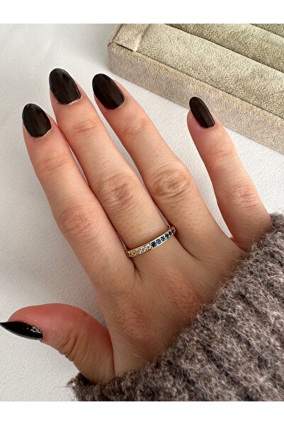 ringbox 2 Color Navy Blue Ring