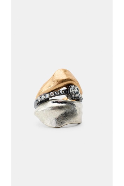 Vi store Çelik 3lü Kombine Yüzük