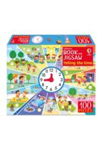 Usborne Book and Jigsaw Telling the Time