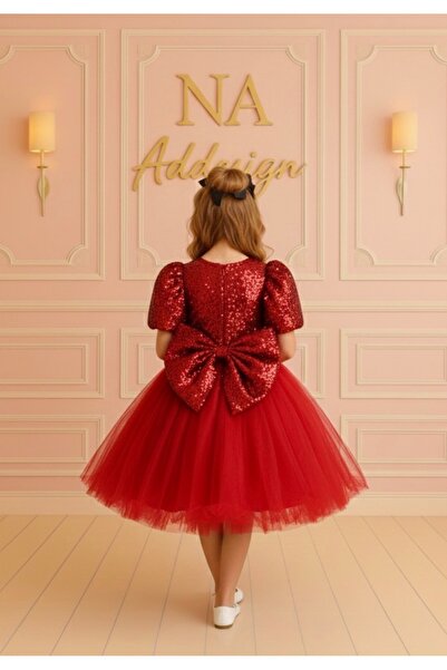 NA ADDESIGN Sequin Top, Fluffy Tulle Dress, Evening Dress (5 Color Options)