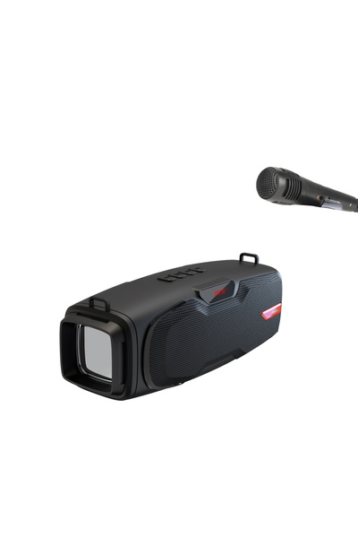 Xo Επαγγελματικό ηχείο Bluetooth F33 μαύρο με ενσύρματο μικρόφωνο