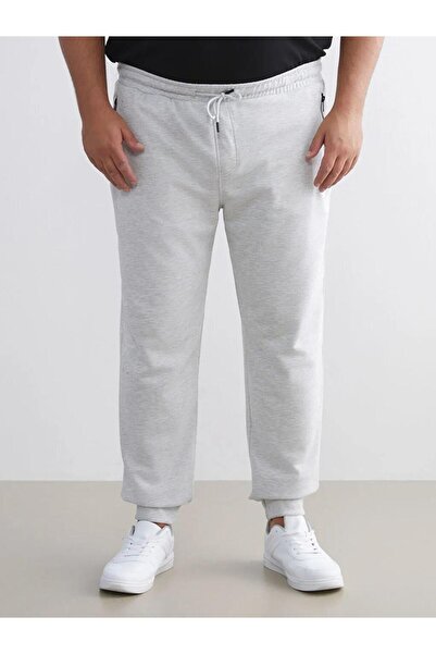 LC Waikiki Ανδρικό παντελόνι Jogger με τυπική εφαρμογή μεγάλου μεγέθους (W5)