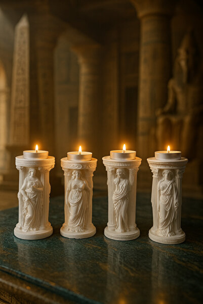 Bal Craft ANTİK KIZLAR DEKORATİF SÜTUN OBJE