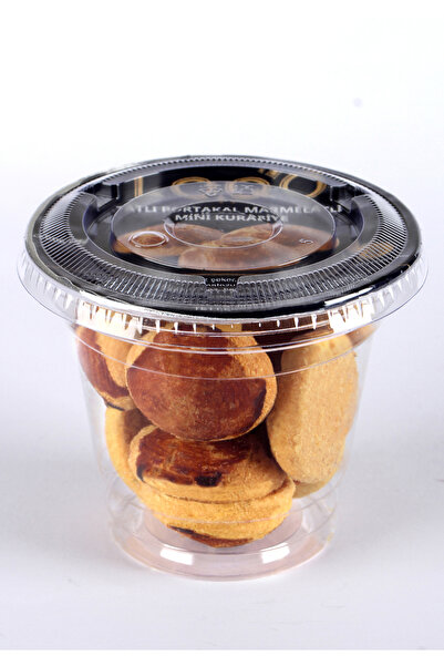 LOQO Tatlı Portakallı Mini Bardak Kurabiye(80gram)