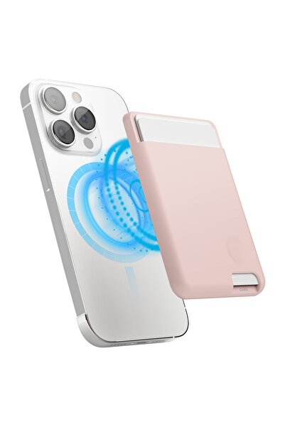 Elago iPhone Manyetik Kart Tutucu – MagSafe Uyumlu 2 Kart Kapasiteli İnce Tel...