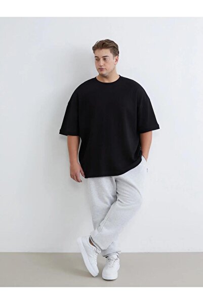 LC Waikiki Ανδρικό παντελόνι Jogger με τυπική εφαρμογή μεγάλου μεγέθους (W5)