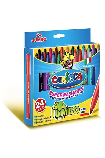 CARIOCA Set markere Jumbo, 24 de culori