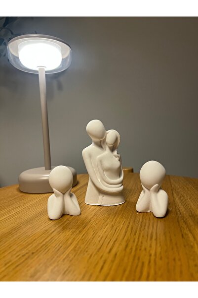 Otantik Dekoratif Sarılan Çift & İki Çocuklu Set