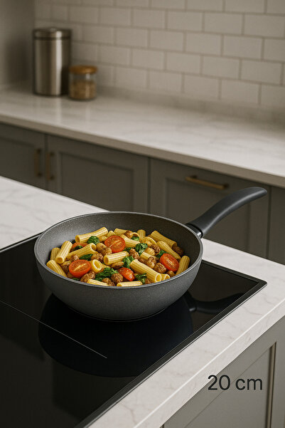 MadaMelya Granite Pan 18 - 20 - 22 - 24 - 26 - 28 - 30 - 32 cm