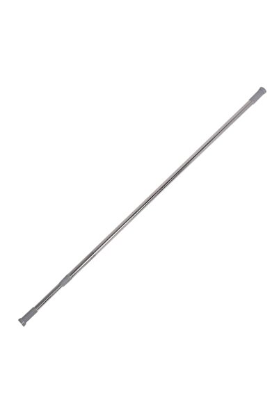 e-store Bară perdea de duș, argintie, fier, extensibilă 115-210 cm