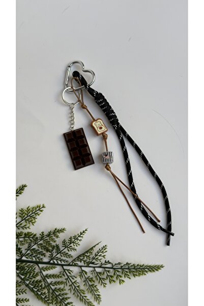 EG-BAGSS Chocolate Bag Accessory, Charm, Keychain