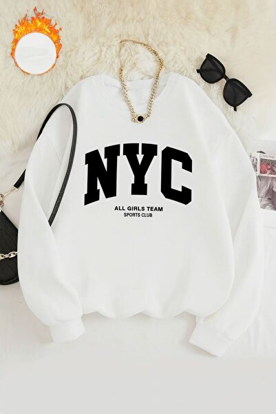 FAVORİST Sweatshirt imprimat NYC ALL GIRLS TEAM