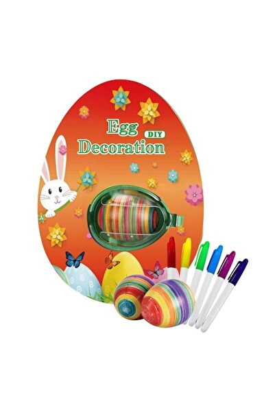 OEM Комплект за декориране на великденски яйца с поставка 17x5x23см