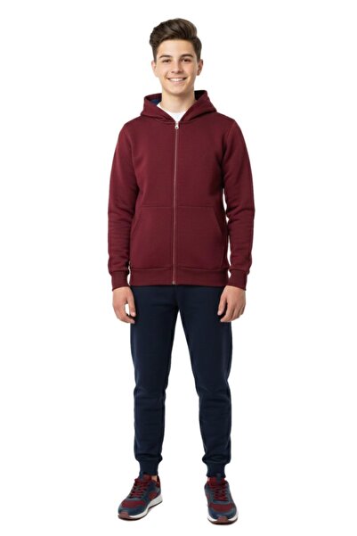 BAGLAN Момчешки спортен екип с качулка и цип, 3 части BGL-ST05050