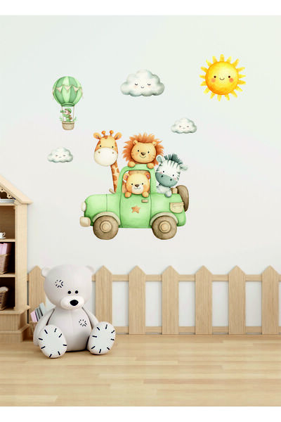 mibales Safari Nature Themed Wall Sticker