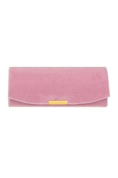 OEM Cutie cilindrică pentru bijuterii cu închidere cu capsă, roz, 10,5x5,5x3 cm