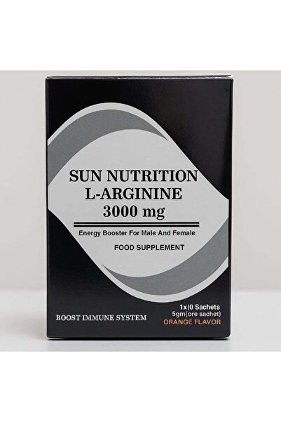 Sun Nutrition إل-أرجينين ٣٠٠٠ مجم - أكياس