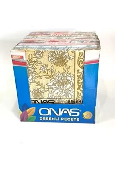 Home ONAS Desenli Peçete 12'li