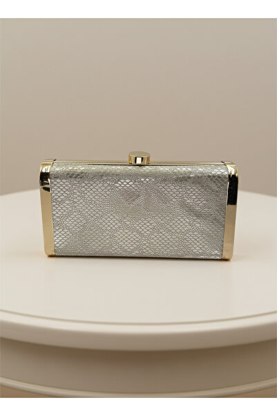 Biçanta Βραδινό φόρεμα με χρυσό μεταλλικό σκελετό, τσάντα γάμου, αρραβώνας, αποφοίτηση