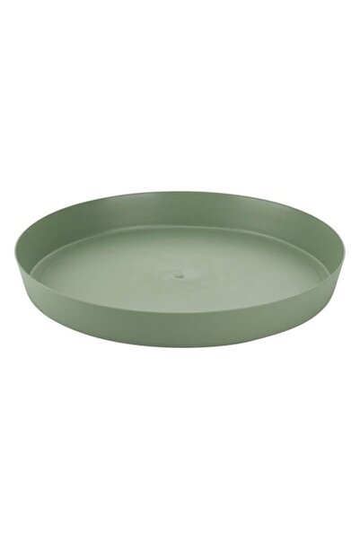 OEM Green Plastic Flower Pot Plate Ø24.5x3.3cm