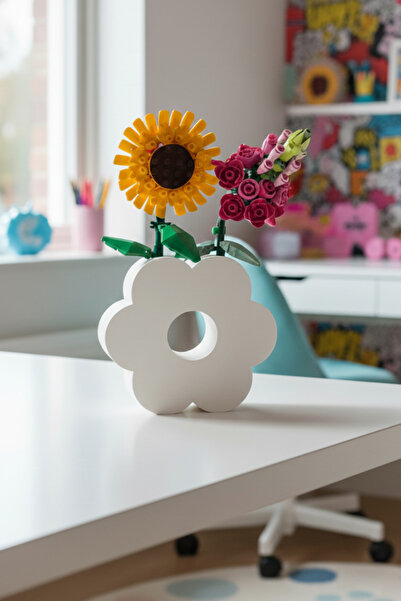 sin istanbul Daisy Vase White