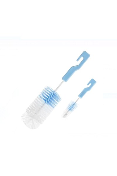 OEM Bottle & Nipple Cleaning Brush Blue - 2 pcs