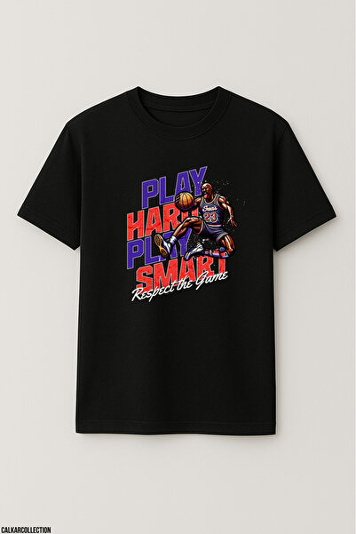 CALKARCOLLECTION تي شيرت كرة السلة للجنسين قصة فضفاضة كورت فيجن