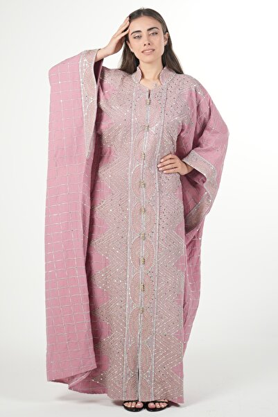 al bent al sharqieh Wide embroidered women's jalabiya dress