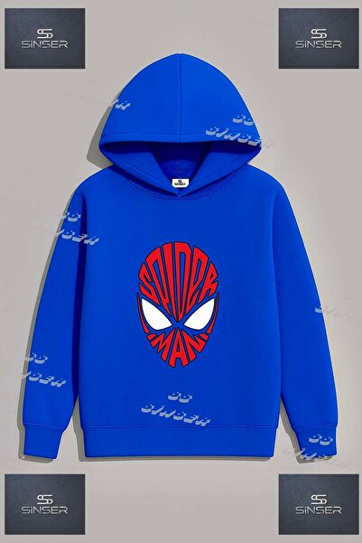 SS SİNSER Φούτερ Unisex με στάμπα "ORUMCEK KAFADAN YAZI SEKIL "