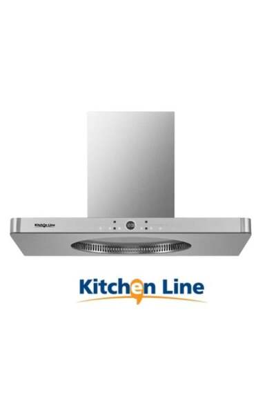Kitchen Line Automatic Stainless Steel Kitchen Hood – 9 Speeds, Gesture Control, Thermal Self-Cleaning
