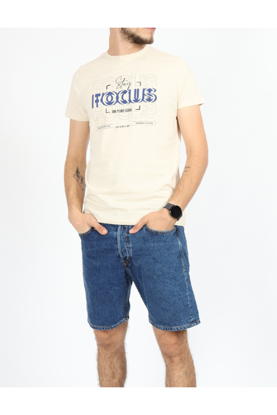 Evendi T-shirt, Cream