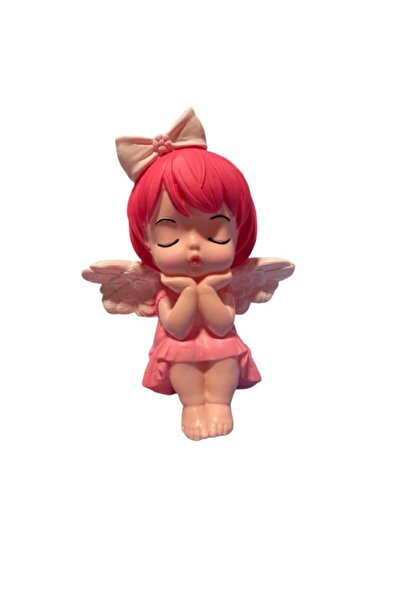 OEM Pusculita pentru copii, Ingeras, 3 ani+, roz si mov ,culori aleatorii