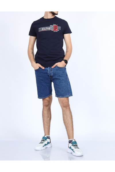 Evendi T-shirt, Navy blue