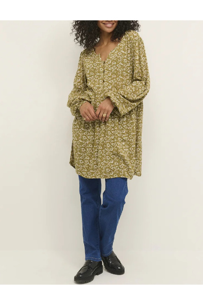 Kaffe Tunic, green