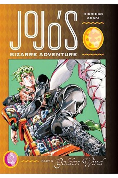 Viz Media JoJo's Bizarre Adventure: Part 5 - Golden Wind Vol. 8