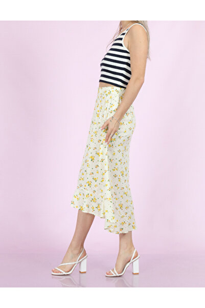 PIECES Skirt, Floral