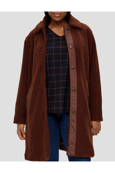 TRIANGLE Coat, Brown
